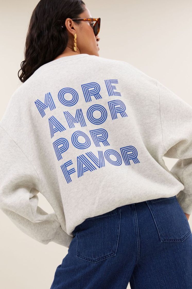 Lili amor sweater 815 light grey 
