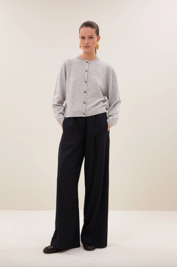 Benji Pine stripe Pants Dark pine strip