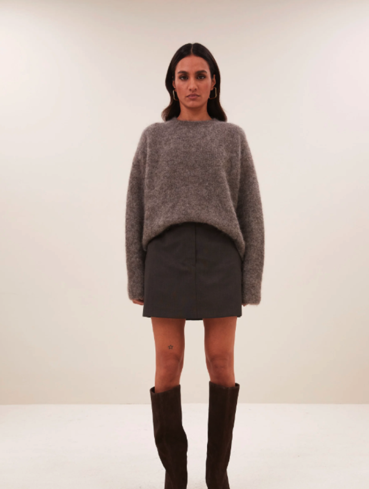 Ginny skirt dark brown