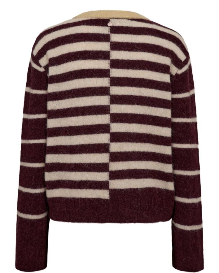 Nuriette Block stripe Pullover 2730