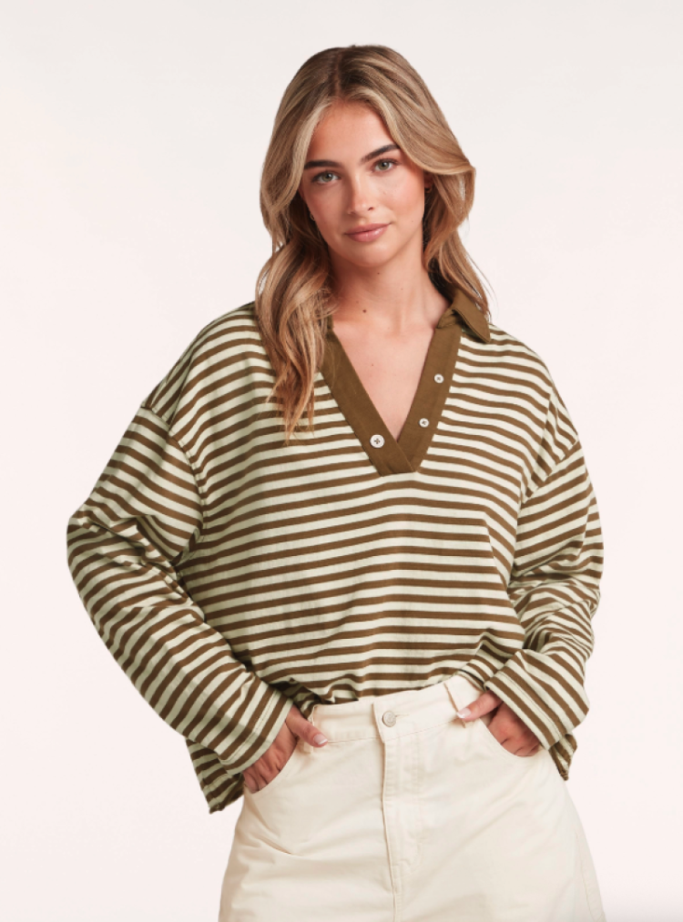 Krista shirt 2098 teak