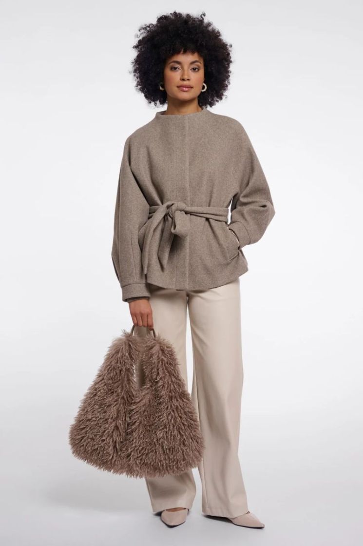 Shoulderbag mocha latte