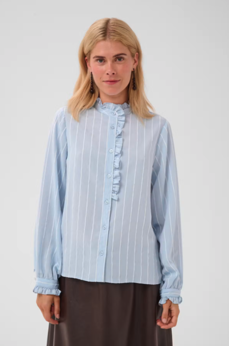 CUarin shirt Blue/white stri