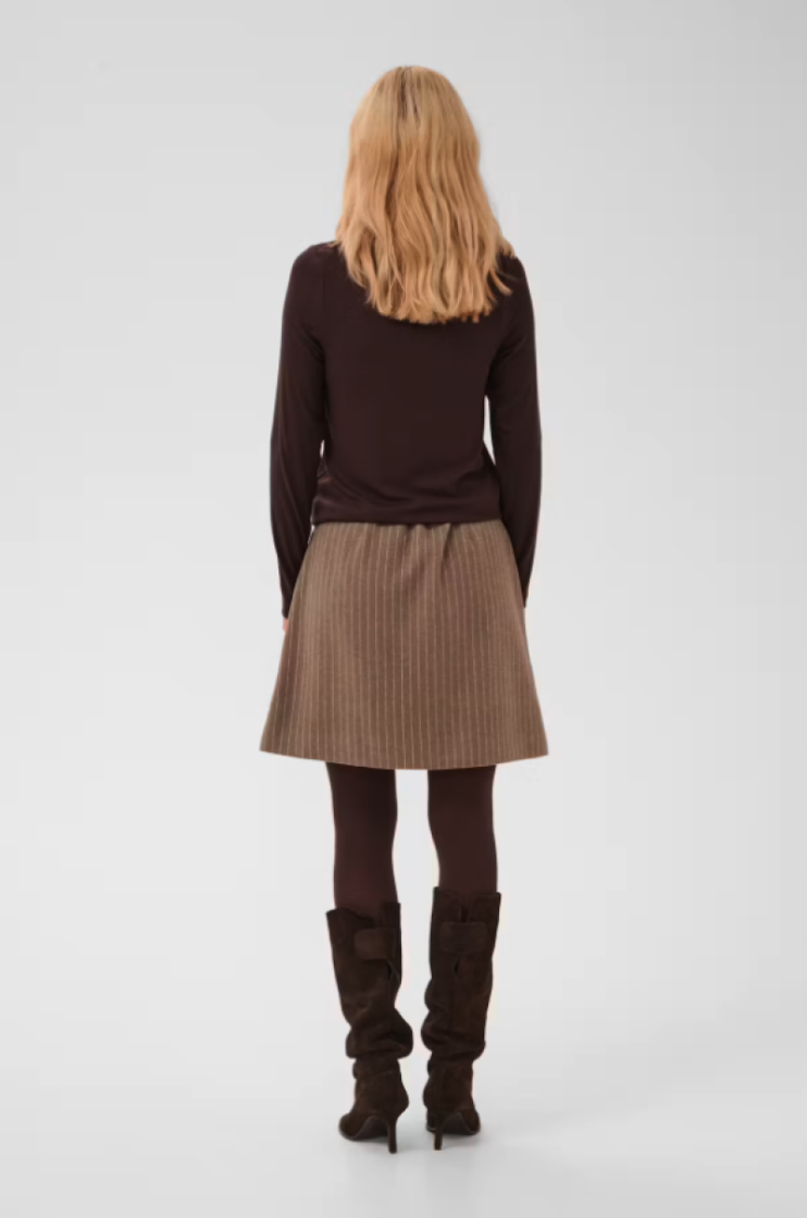 CUnia juliet LS T-shirt Coffe bean