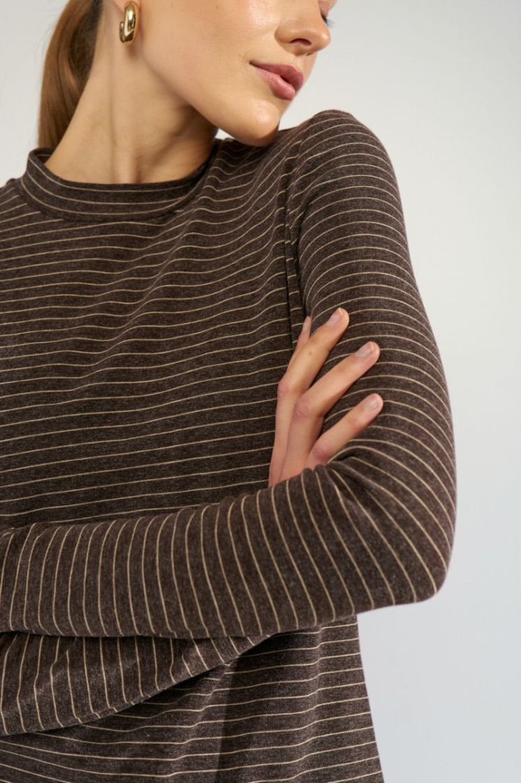 Nulanis blouse black coffee