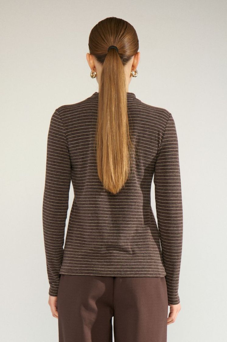 Nulanis blouse black coffee